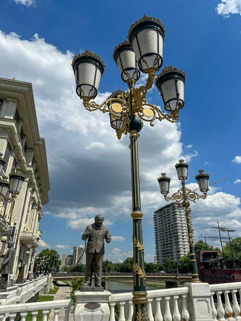 City of contrasts Skopje, North Macedonia