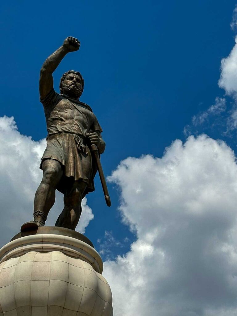 Philip II of Macedon Monument Skopje, North Macedonia