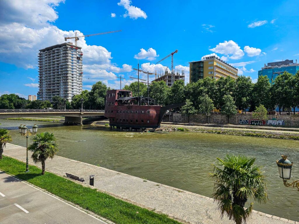 Pirate Ship Hotel and Restaurant Skopje, North Macedonia