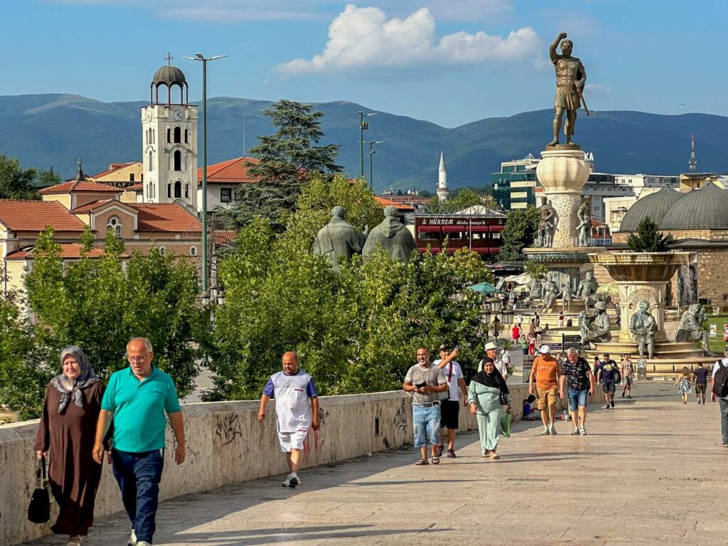 Stone Bridge Skopje, North Macedonia