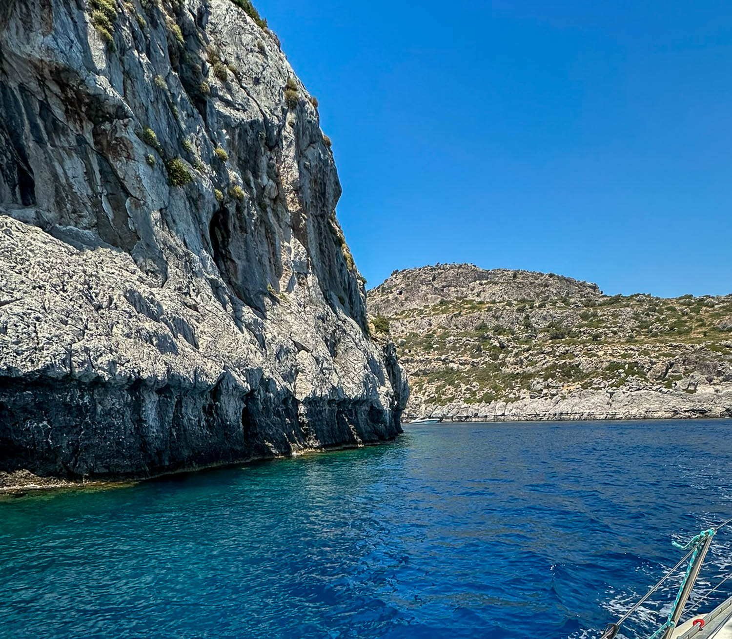 The serenity of Anthony Quinn Bay Rhodes, Greece