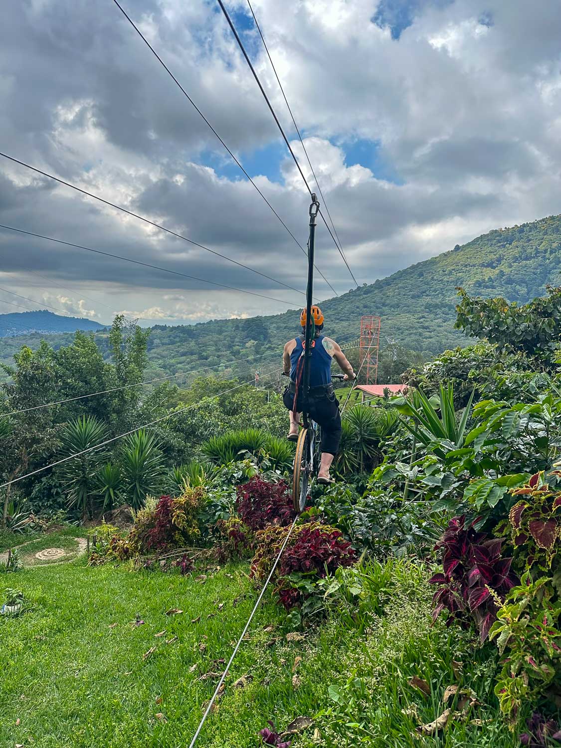 Bike Zipline, Cafe Albania El Salvador