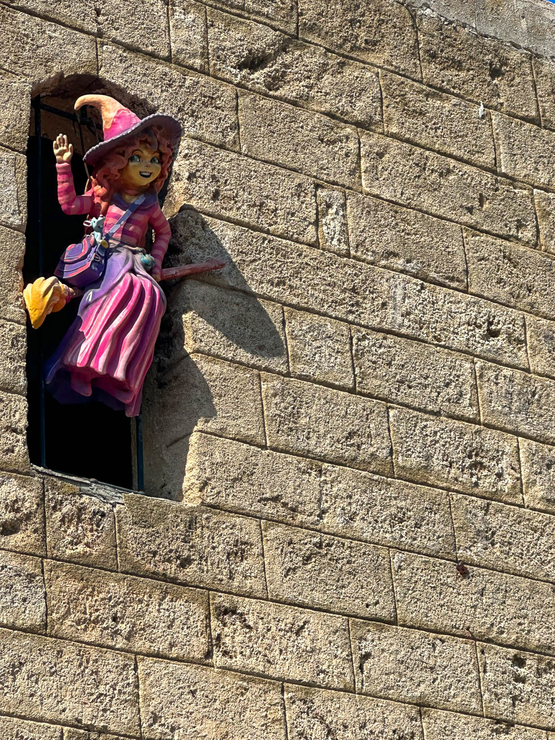 Hans & Gretel ice-cream shop, Rhodes Old Town Greece
