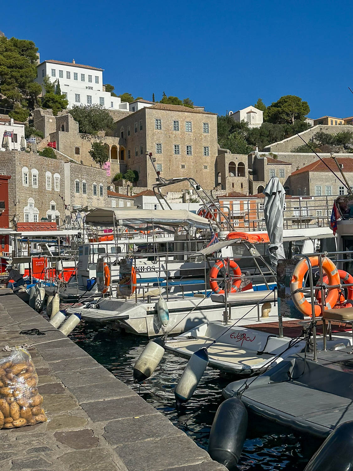 The historic charm of Hydra Town Greece