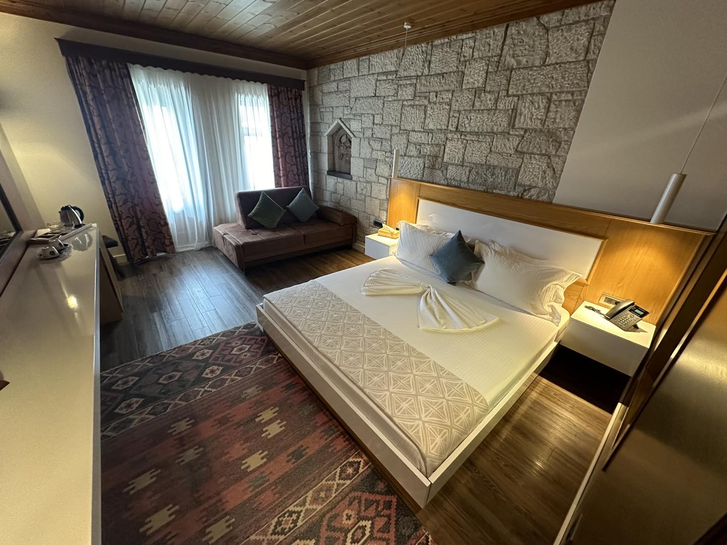 Kerculla Resort beautifully decorated rooms Gjirokaster, Albania
