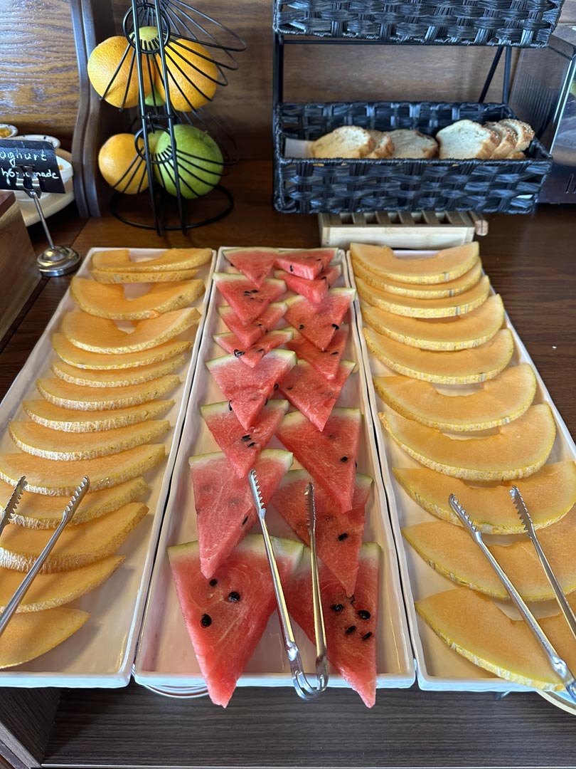 Kerculla Resort fresh buffet breakfast Gjirokaster, Albania