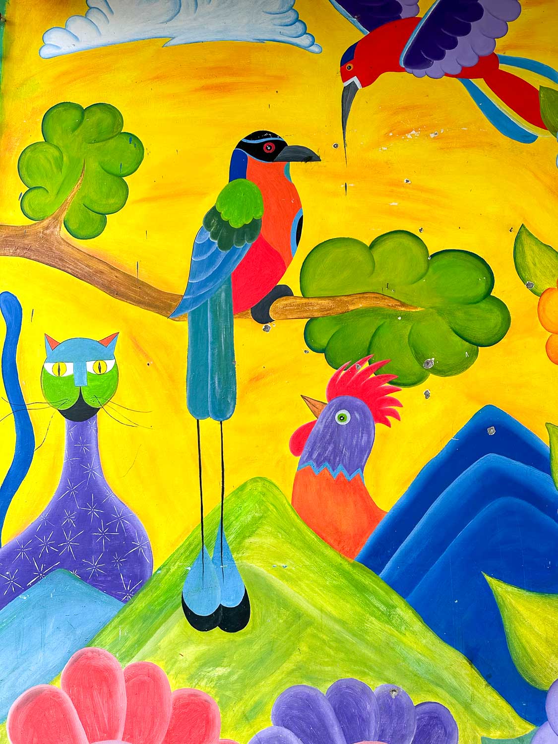 El Salvador Travel Tips: What to Know Before You Go 9 Wall mural on Calle Oriente Ataco, El Salvador