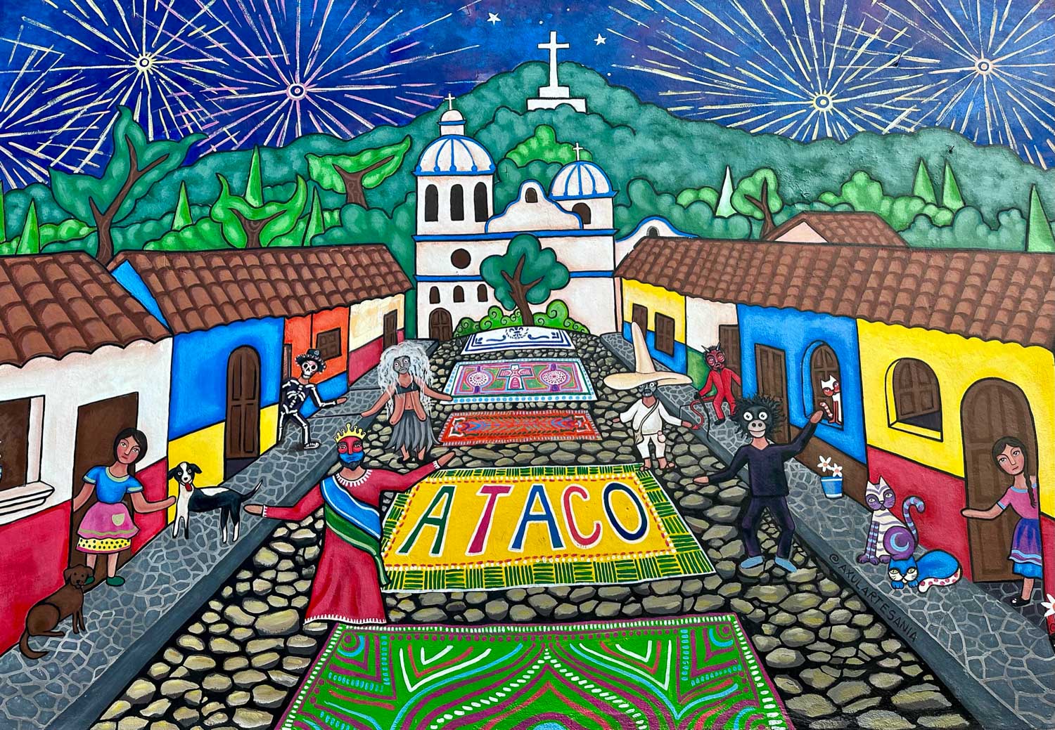 El Salvador Travel Tips: What to Know Before You Go 7 murals ataco el salvador