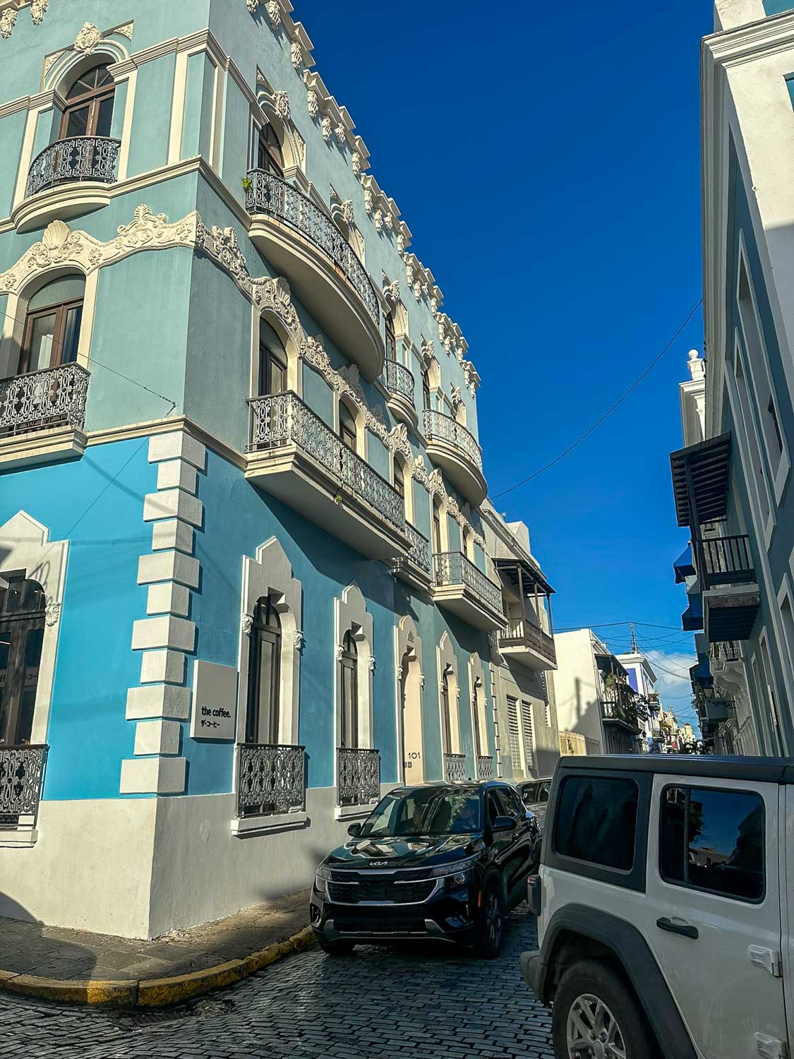 Traffic can get congested in Old San Juan: we recommend walking!