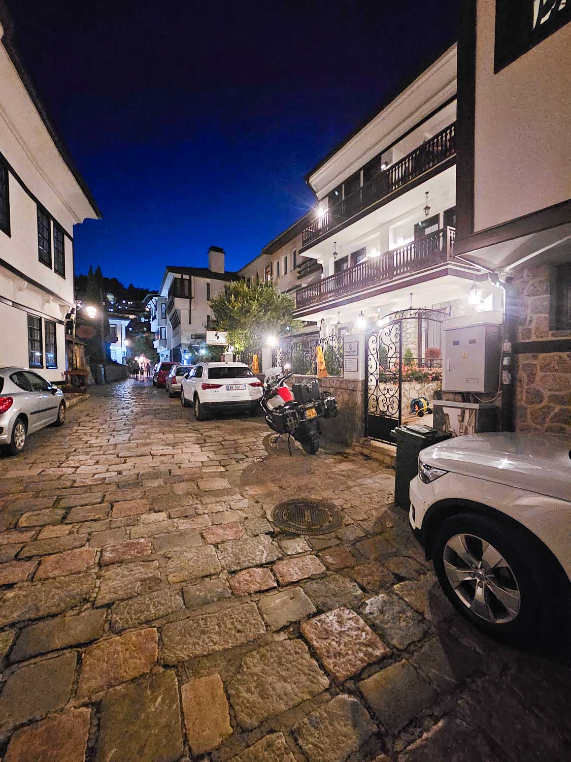 Old Town Cobblestones Ohrid, North Macedonia