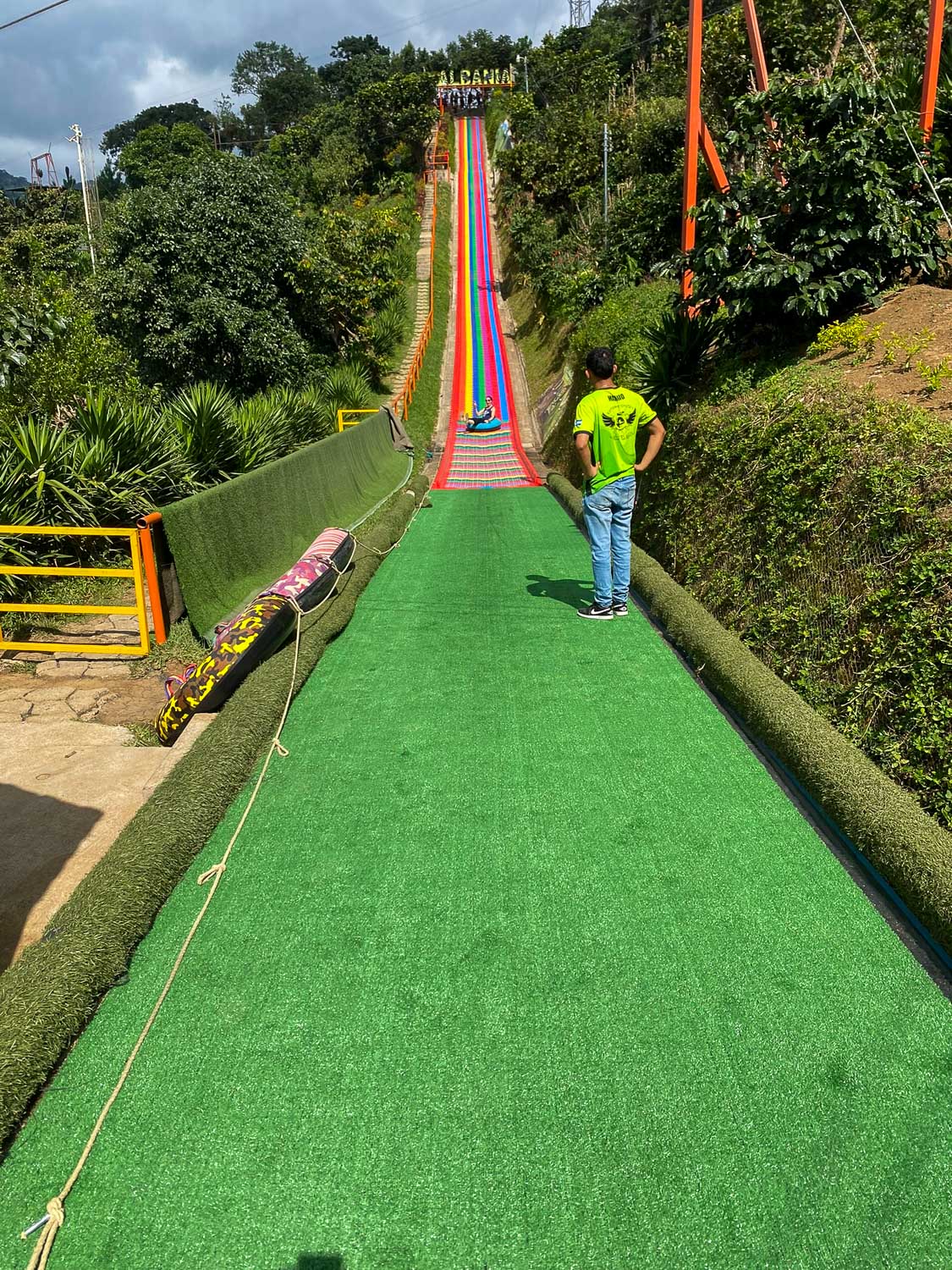 Rainbow Slide, Cafe Albania El Salvador