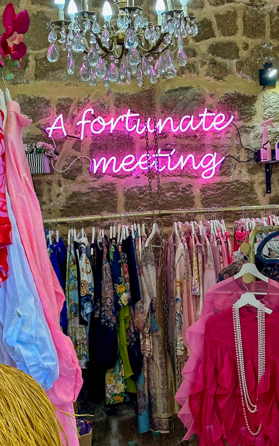 Shopping near Arnaldo Gate, City of Rhodes Greece