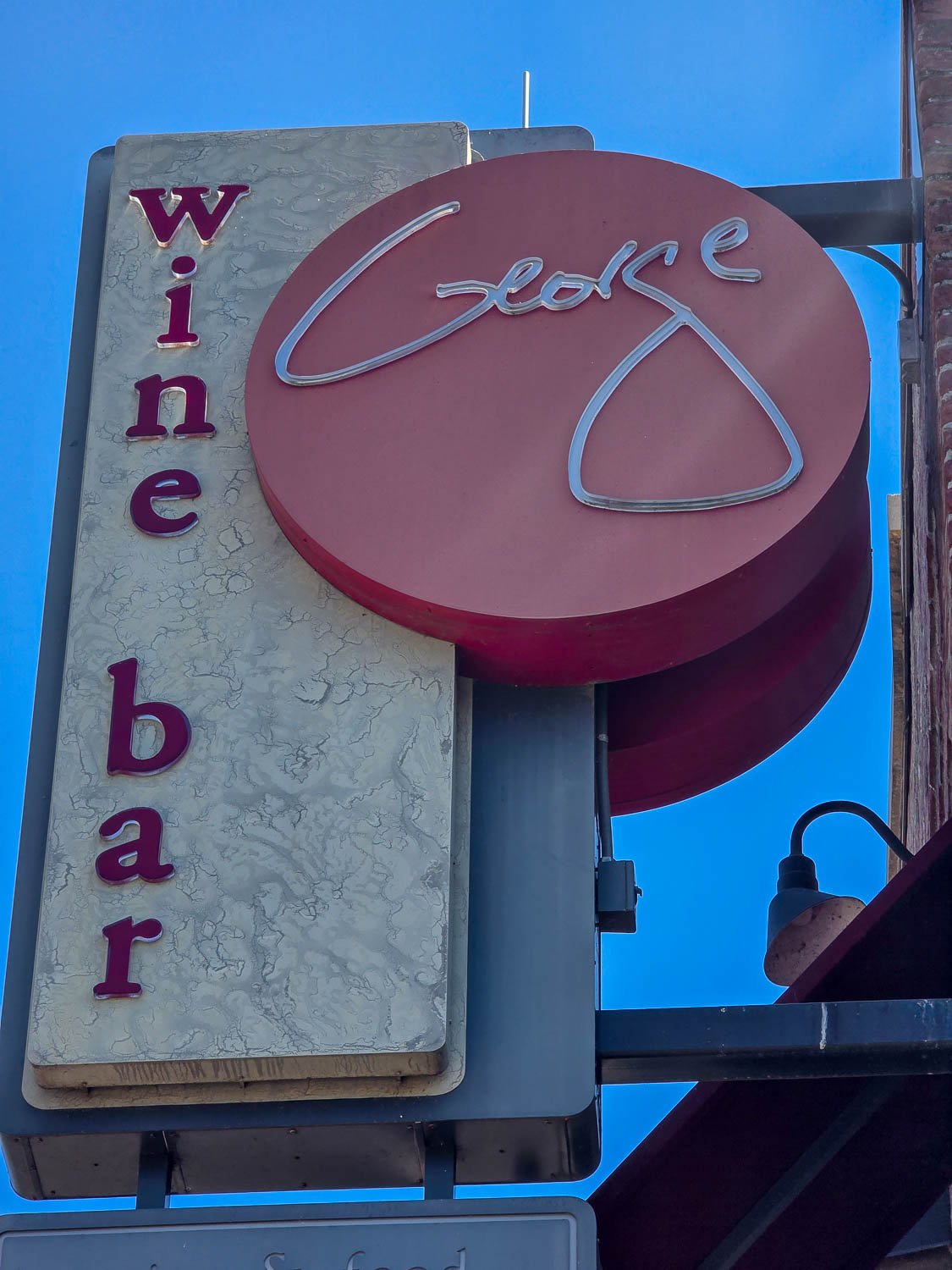 Wine Bar George exterior at Disney Springs