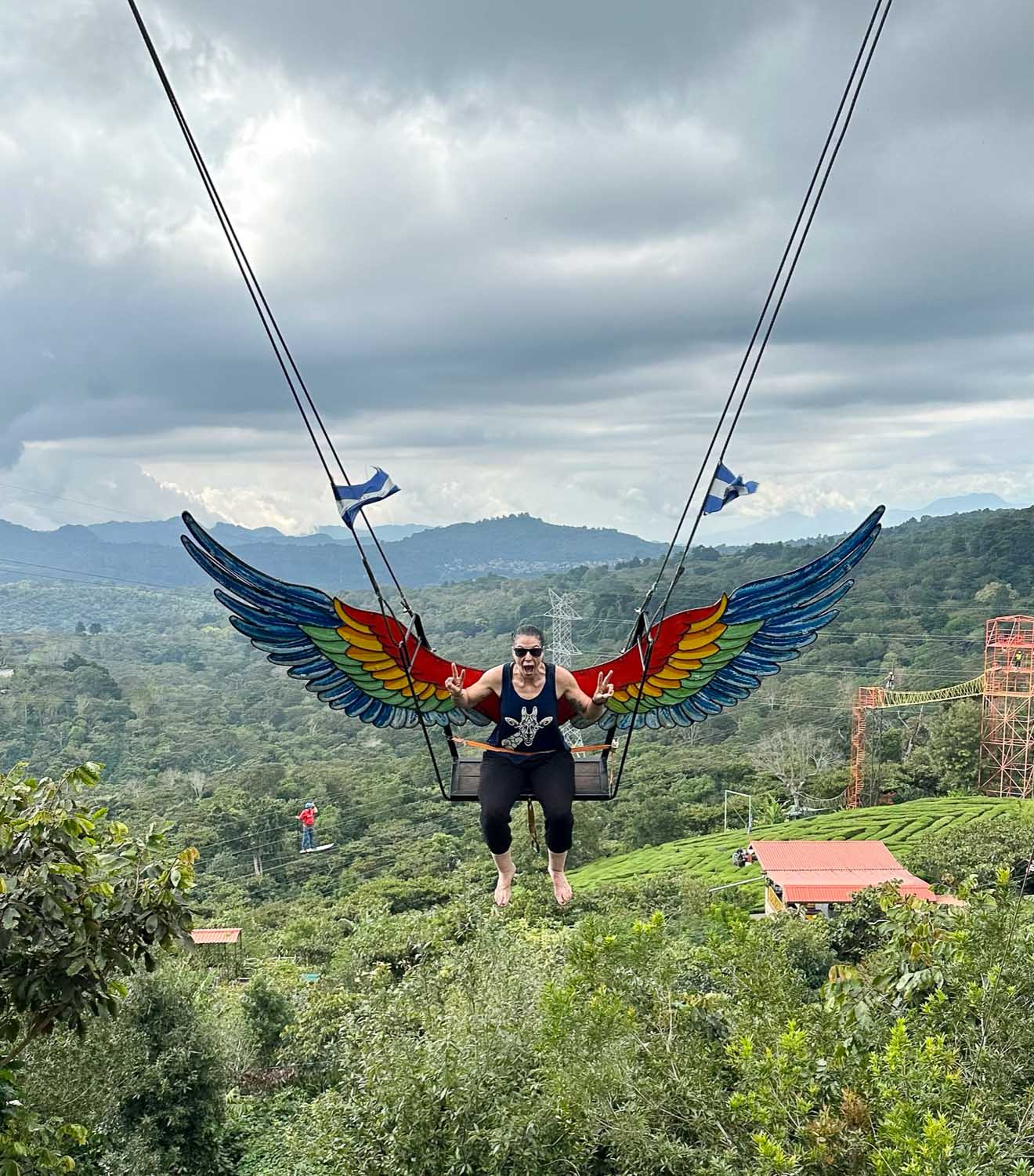 Wings Swing, Cafe Albania El Salvador