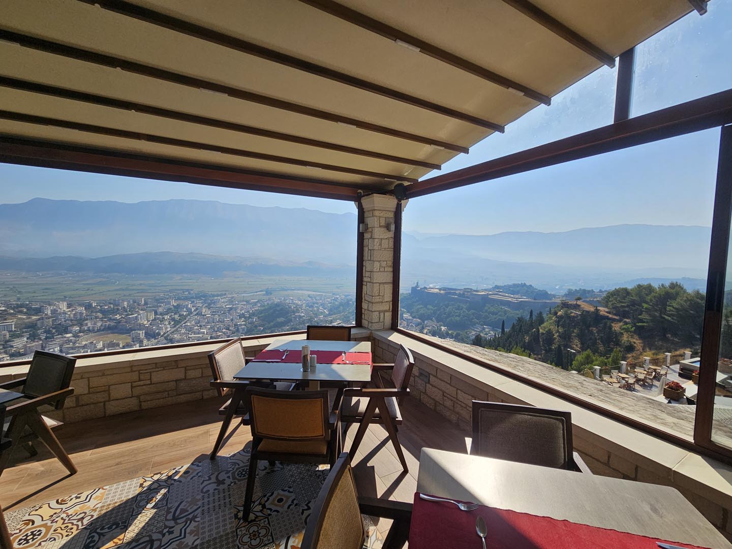 Your table awaits at Kerculla Resort Gjirokaster, Albania