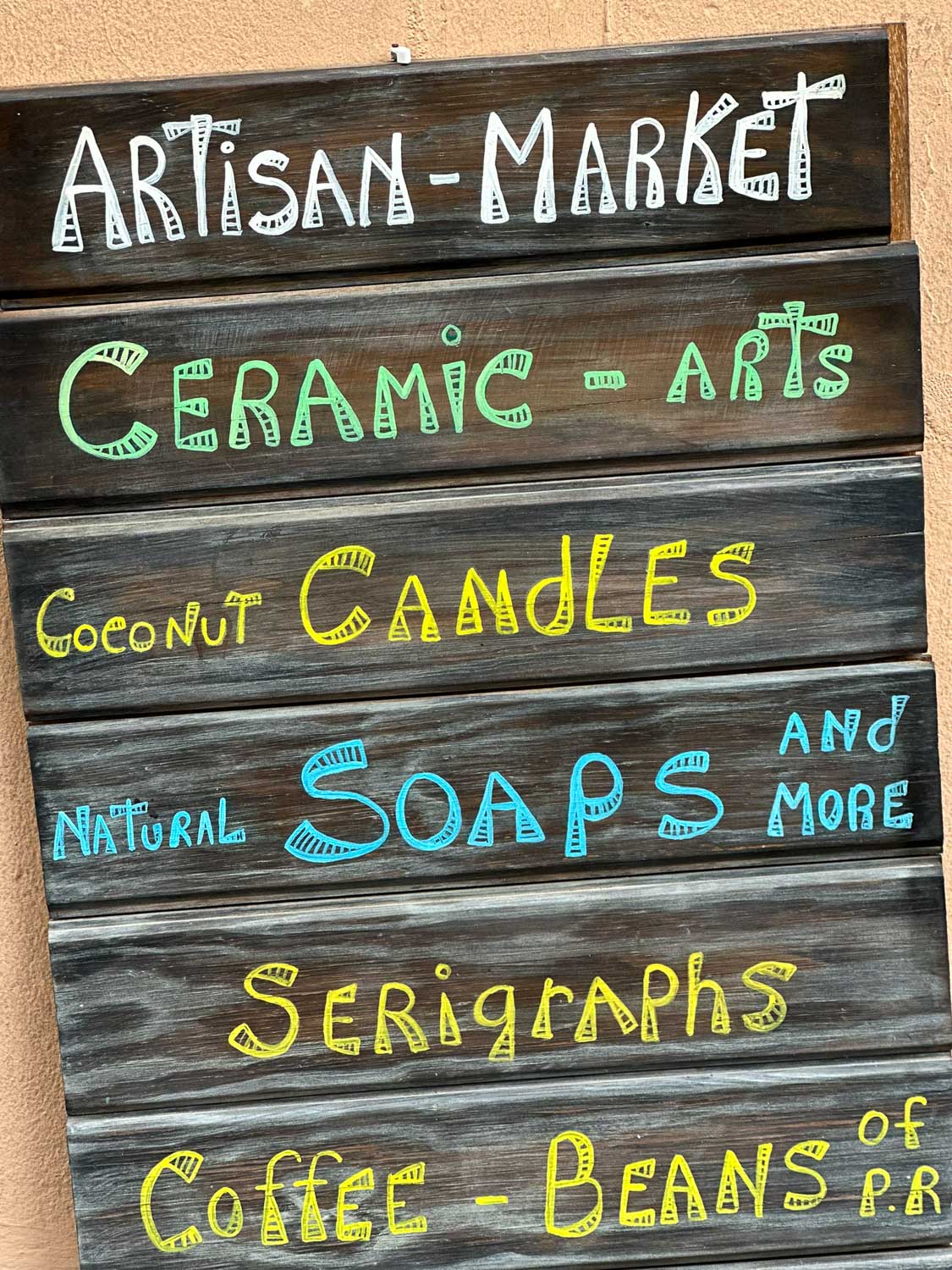 Shopping along Calle de la Fortaleza is where it's at!