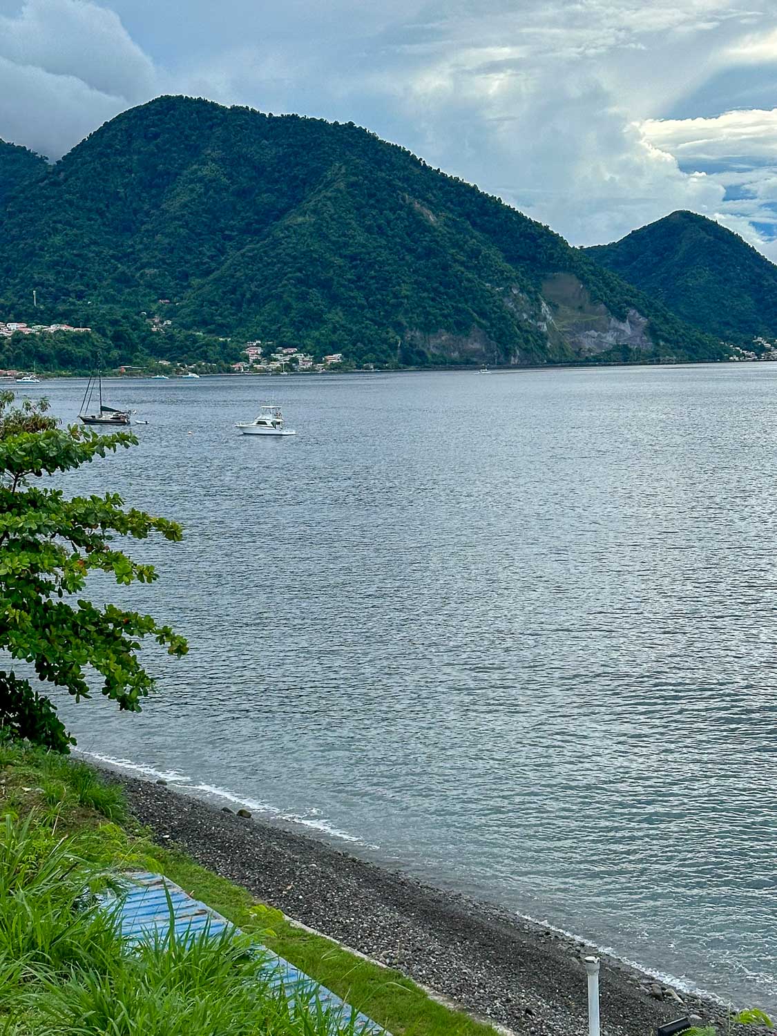 Black sand beaches Dominica