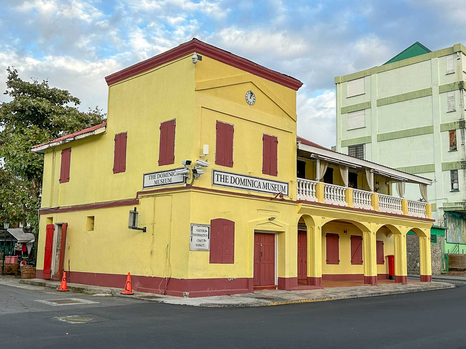 Roseau, Dominica: Your Guide to This Vibrant Capital City 11 Exterior of the Dominica Museum located near the cruise port in Roseau
