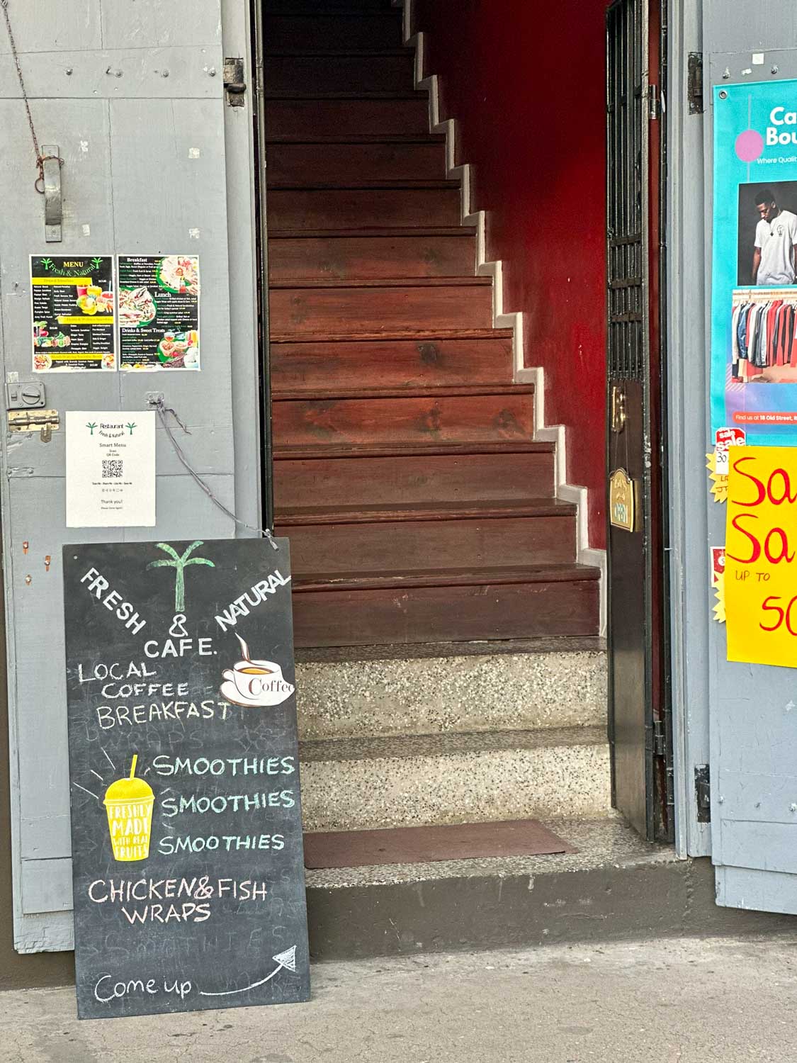 Roseau, Dominica: Your Guide to This Vibrant Capital City 16 Outdoor café seating and relaxed local atmosphere in downtown Roseau, Dominica