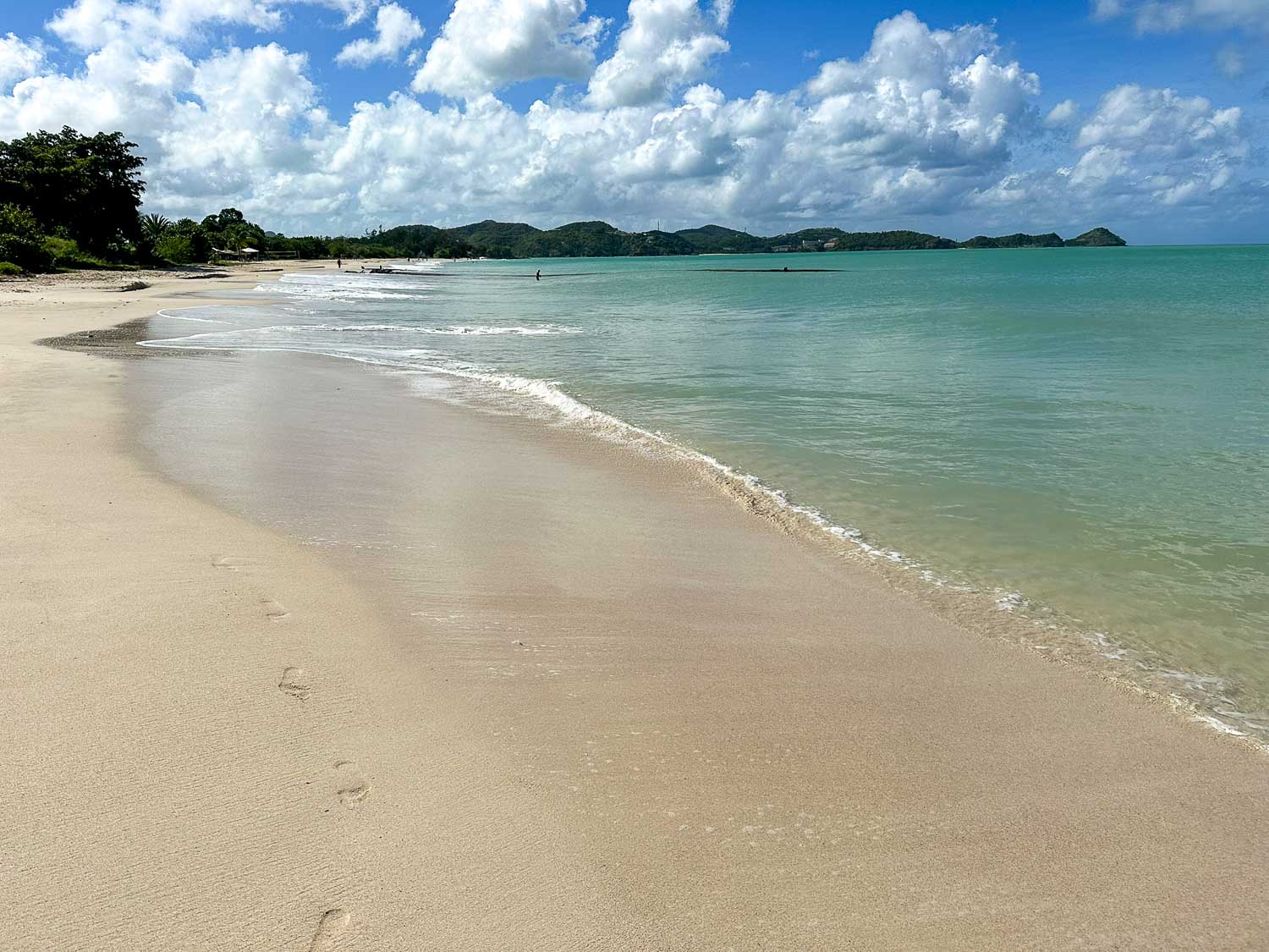 Follow us to Fort James Beach Antigua