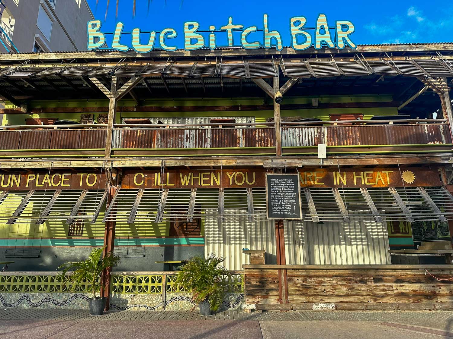 Front Street nightlife Philipsburg, St. Maarten