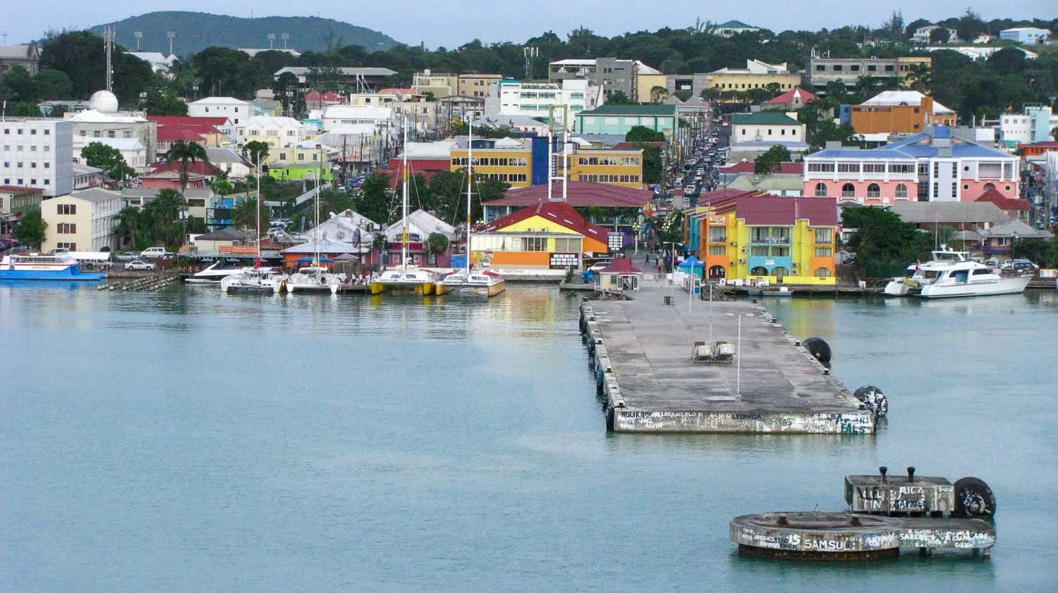 Heritage Quay cruise terminal Antigua