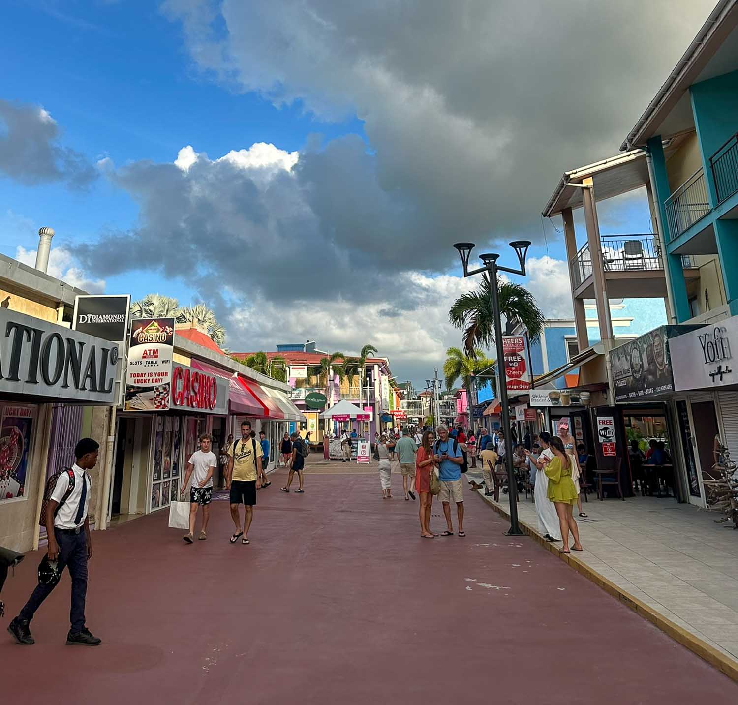 Heritage Quay cruise terminal St. John’s, Antigua