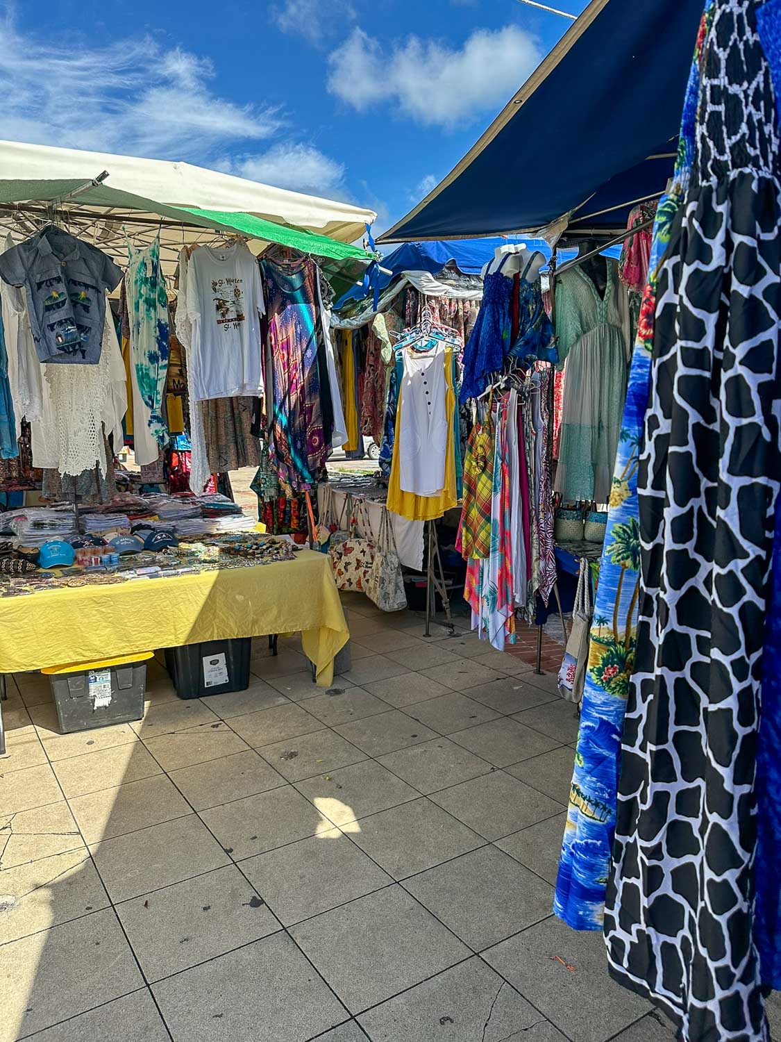 Marigot Market Saint Martin