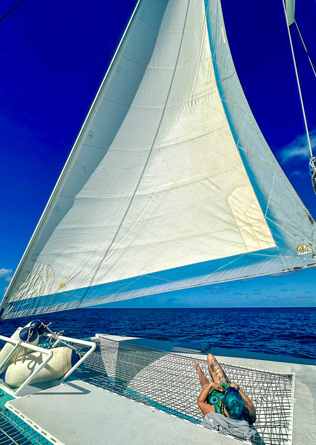 Sailing in the Caribbean Sea St. Lucia