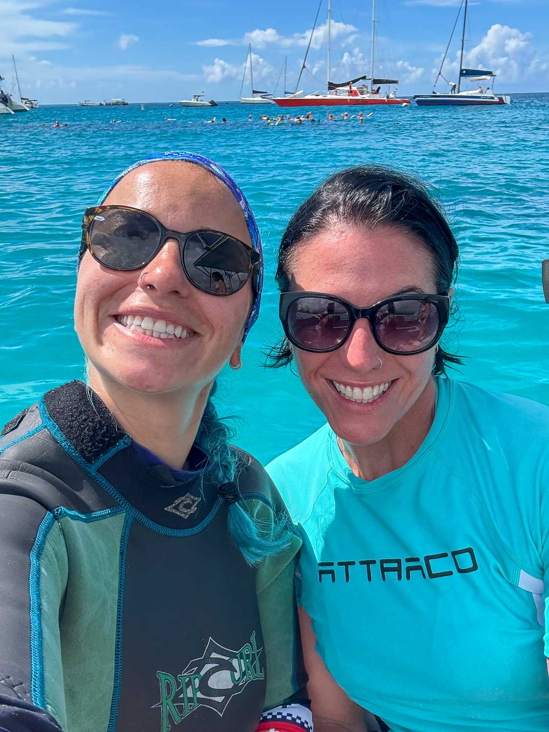 Successful scuba dives all round! G Fish Watersports, Barbados