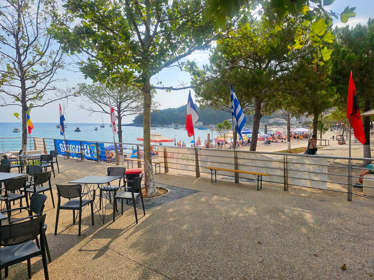 Himare, Albania: A Guide to the Best Things To Do 13 Himare Beach promenade Himare, Albania