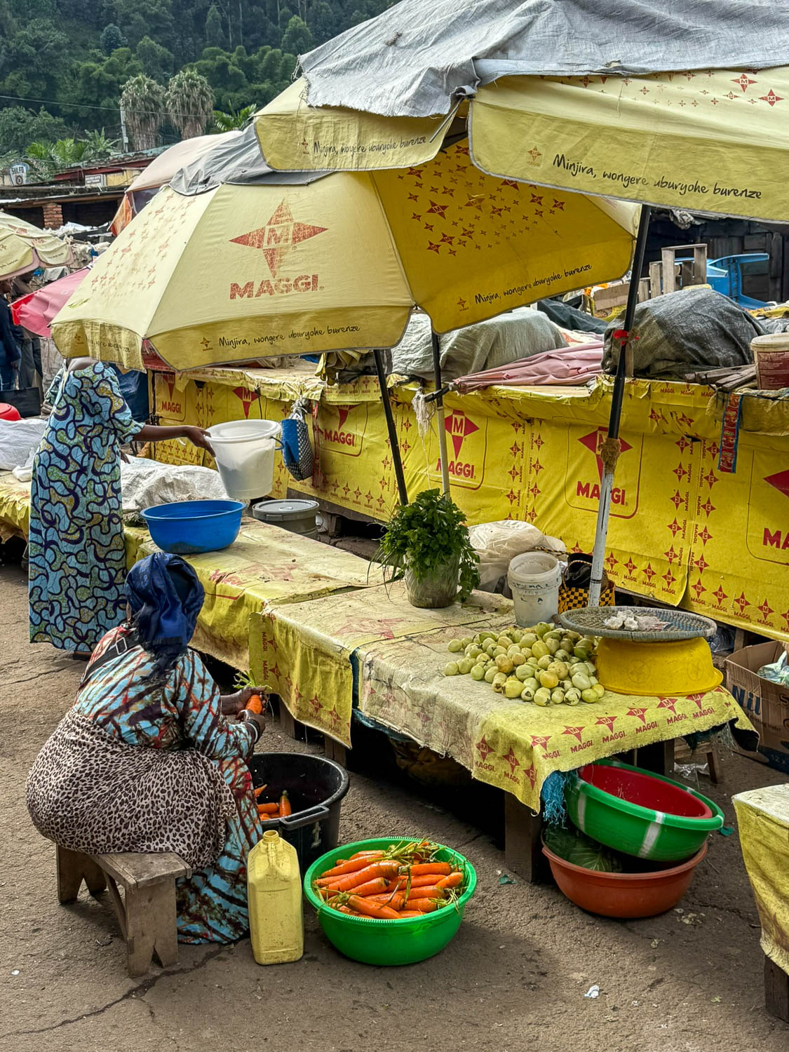 Lake Kivu, Rwanda: Top Things To Do and Travel Guide 22 Produce for sale at Gisenyi Market Lake Kivu Rwanda