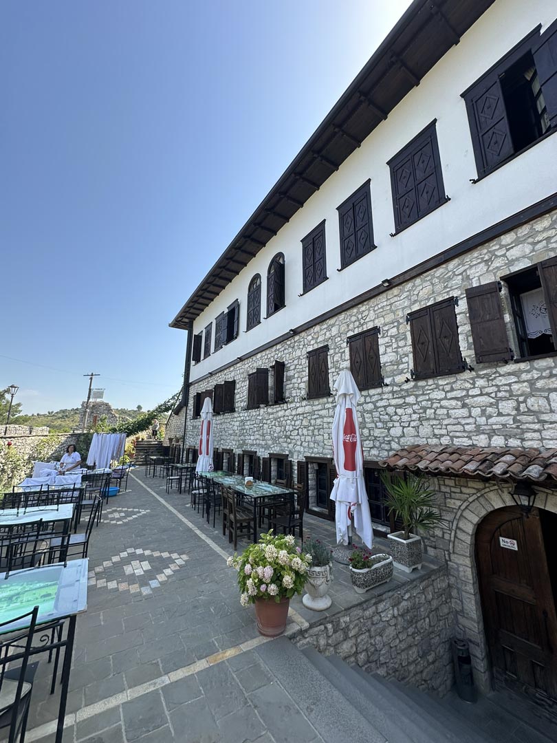 Berat Castle restaurant Berat, Albania