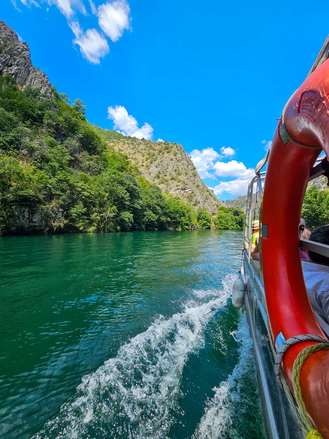 Boat Ride Matka Canyon, North Macedonia