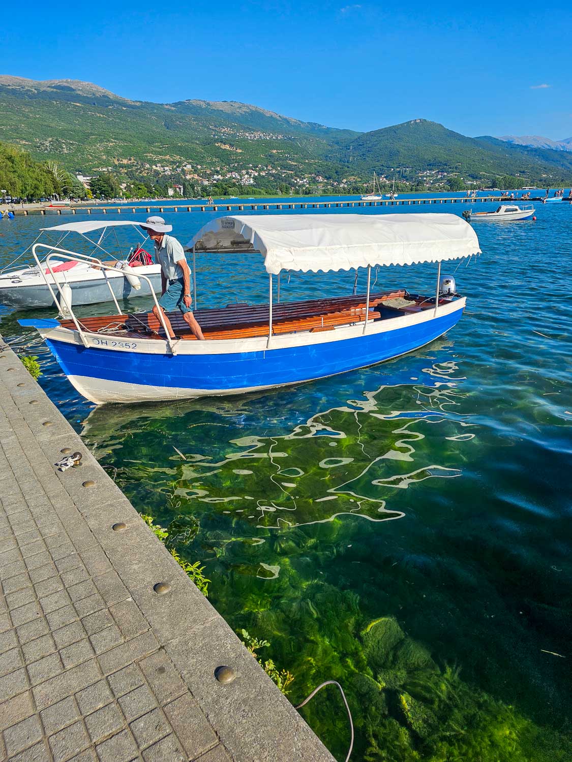 Boat Rides Ohrid, North Macedonia