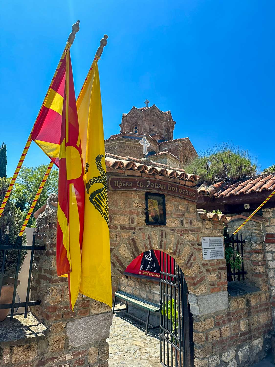Church of St. John at Kaneo Ohrid, North Macedonia