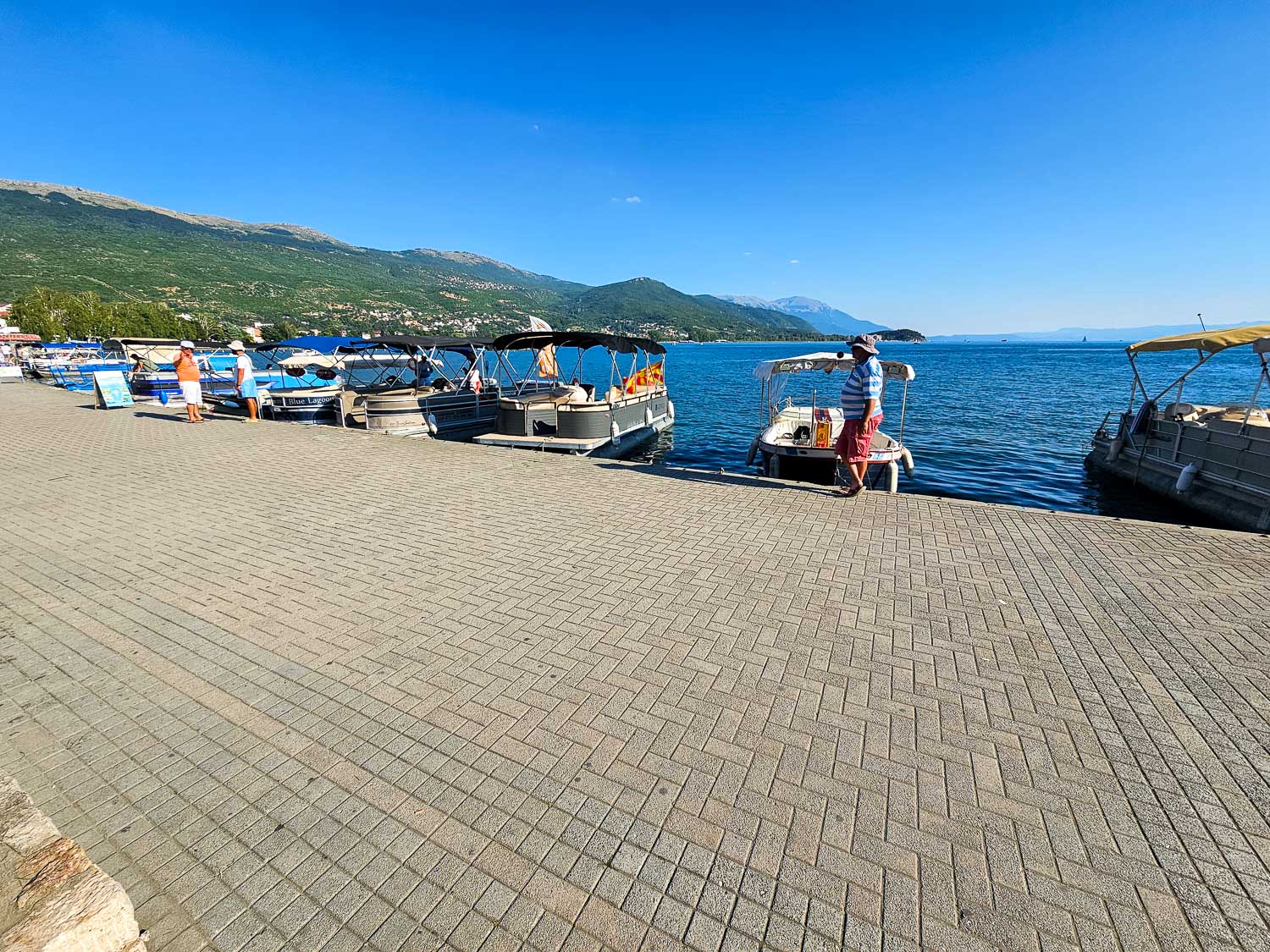 Lakeshore Promenade Ohrid, North Macedonia