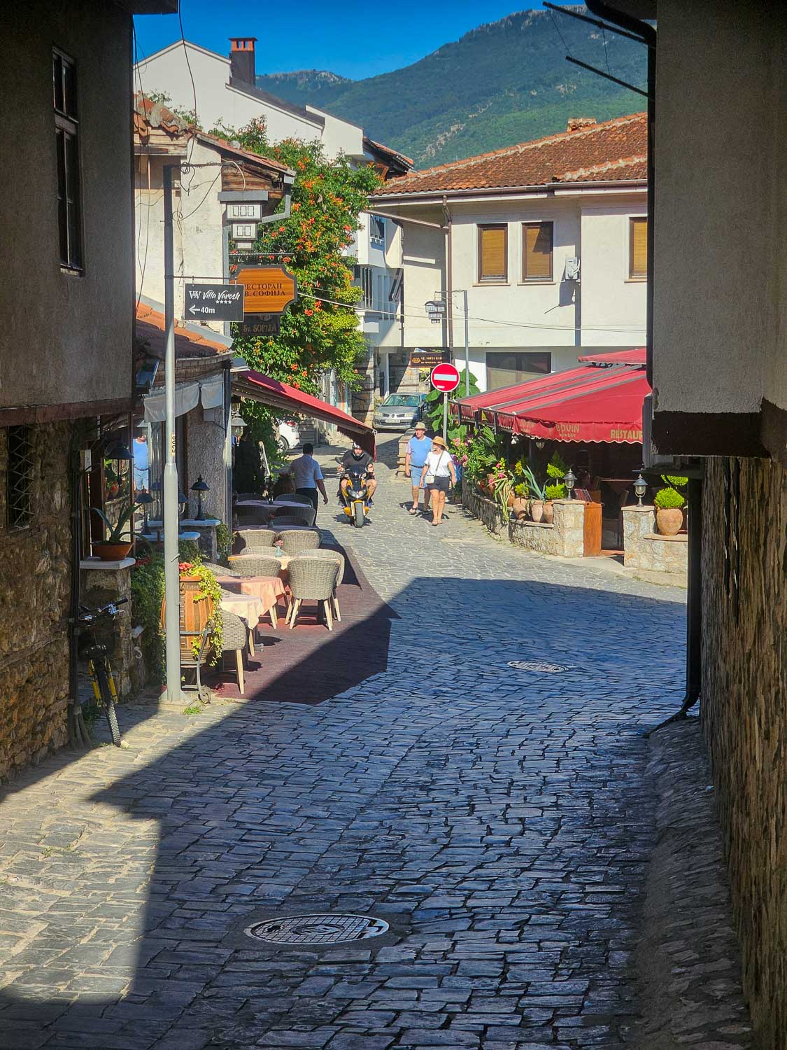 Old Town Alleyways Ohrid, North Macedonia