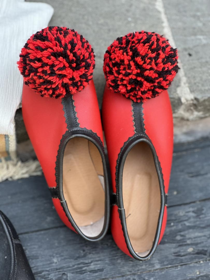 Ottoman slippers Gjirokaster, Albania