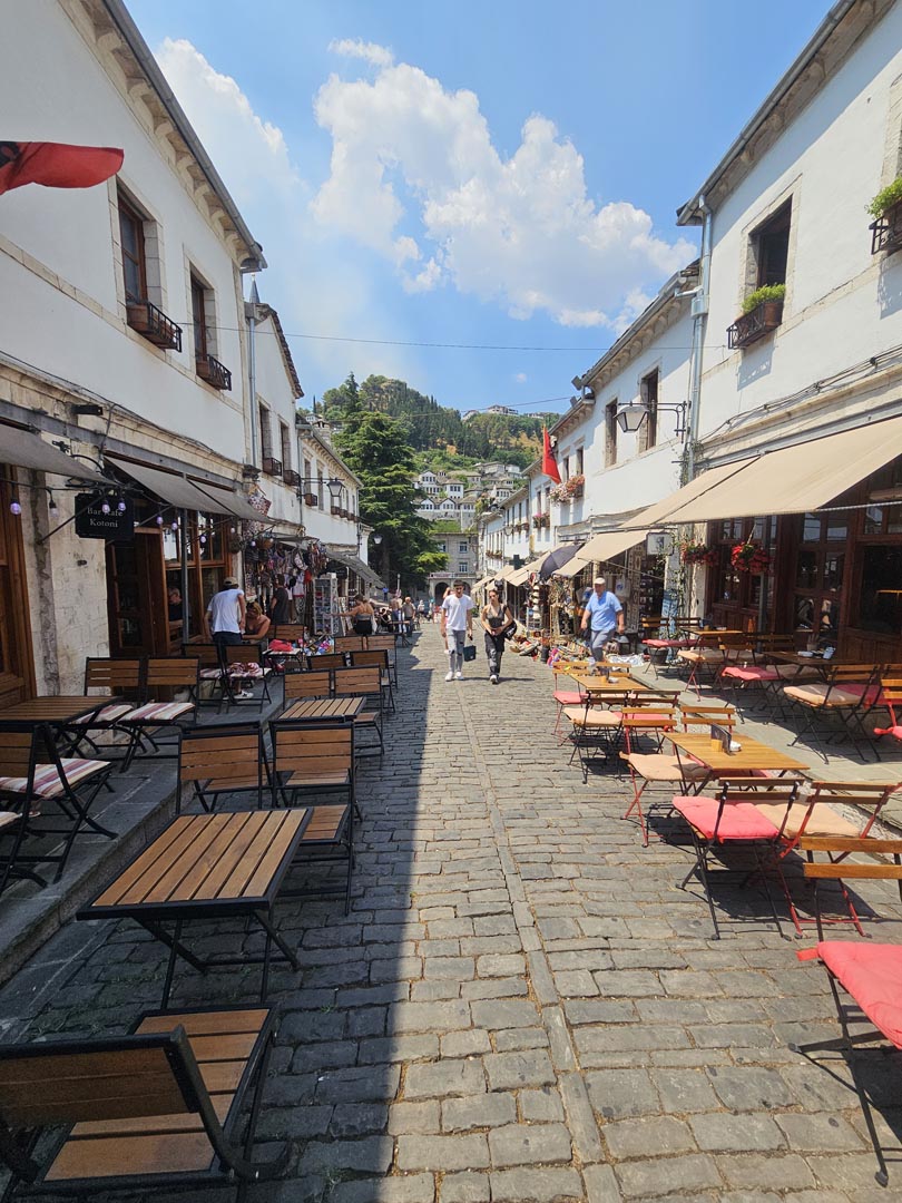 Traditional houses Gjirokaster, Albania