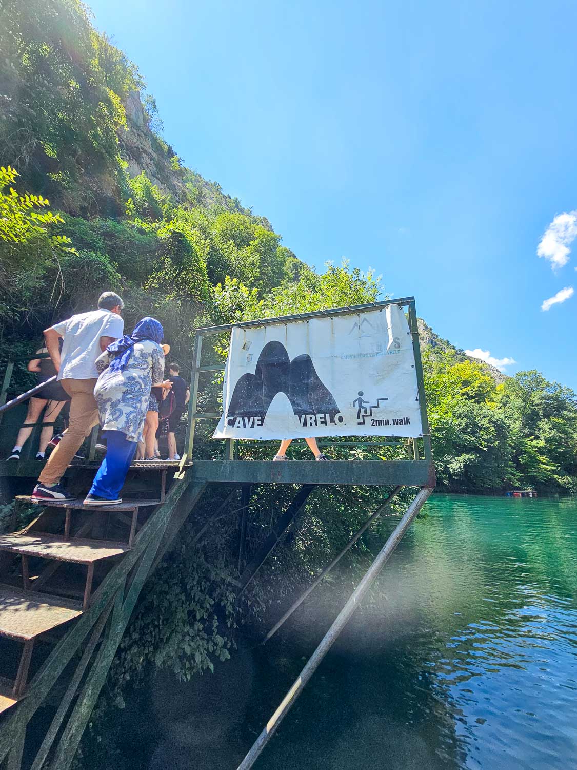 Vrelo Cave Entrance Matka Canyon, North Macedonia