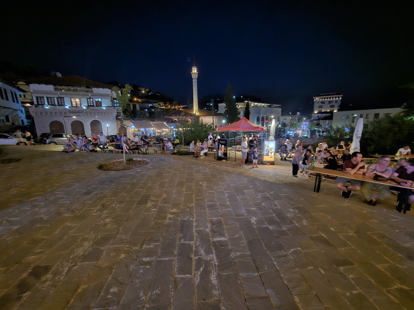 The city that rarely sleeps Berat, Albania