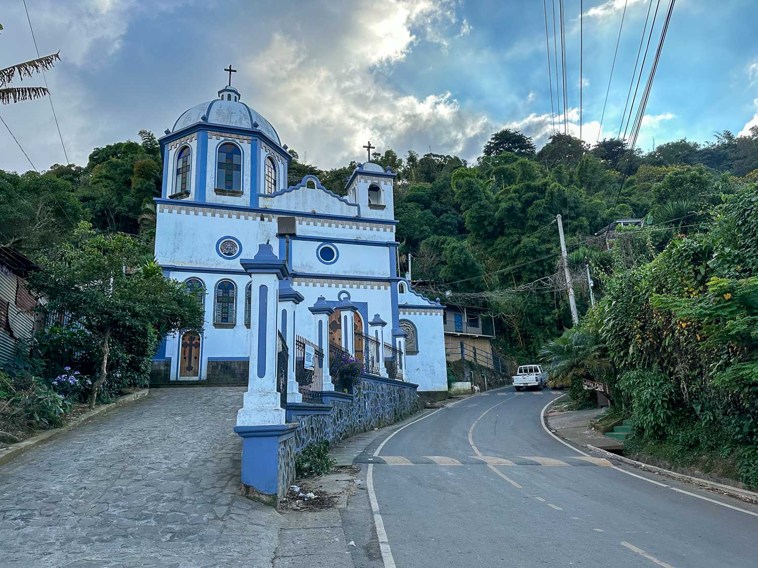 Iglesia El Calvario church in Ataco along El Salvador’s Ruta de las Flores