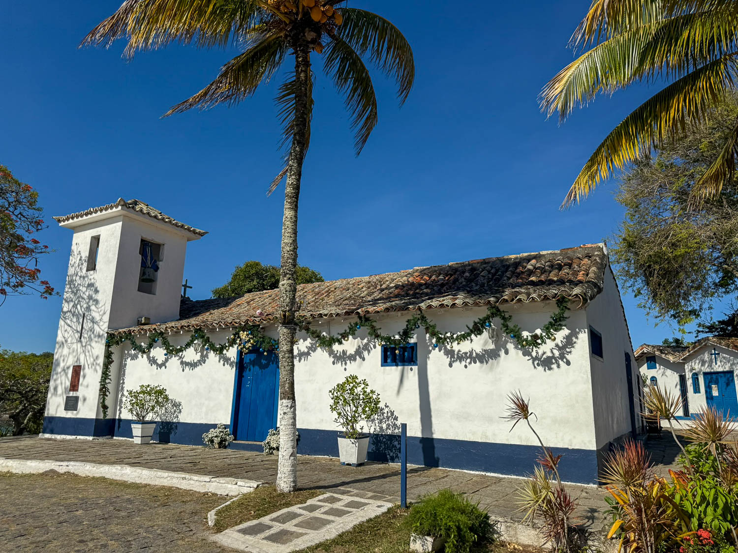 Buzios, Brazil Travel Guide: Best Things To See and Do 19 Igreja de Sant’Anna overlooking the coastline of Buzios, Brazil