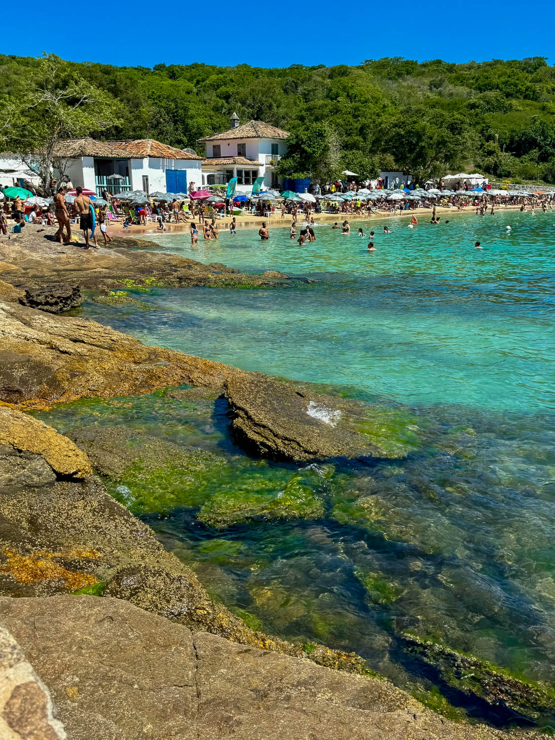 Buzios, Brazil Travel Guide: Best Things To See and Do 20 Clear turquoise water at Praia da Azedinha beach in Buzios