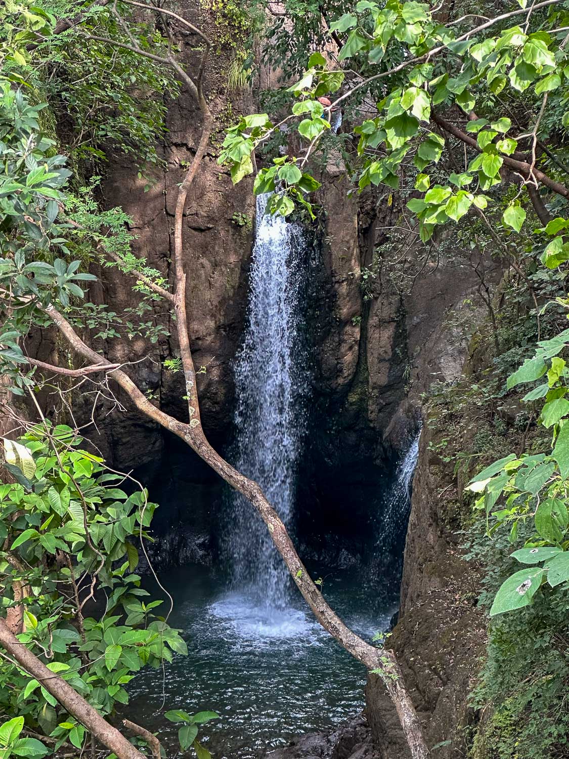 Cascading waterfalls at Tamanique near El Salvador’s coast