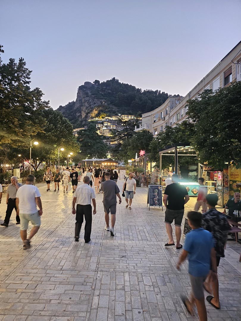 Xhiro: the Traditional Evening Walk Berat, Albania