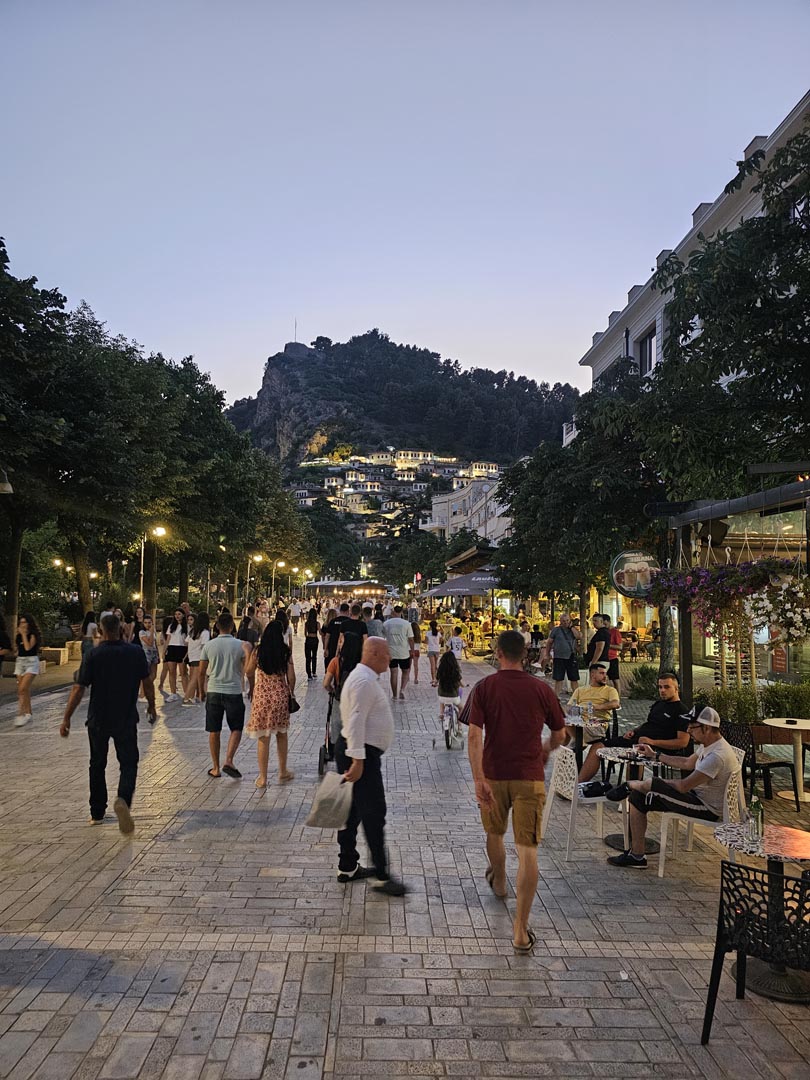 Xhiro: the Traditional Evening Walk Berat, Albania