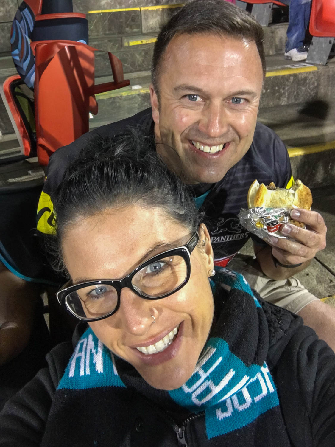 Beck and Mike in Australia