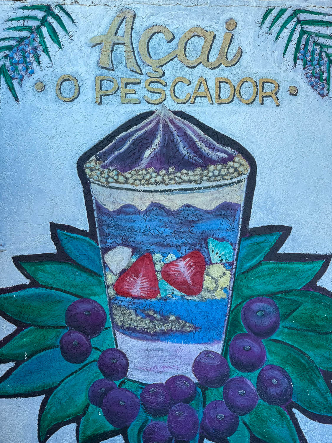 Açaí as a staple food in northern Brazil food culture traditionally served savory